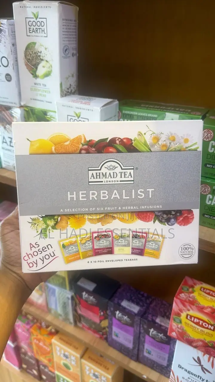 Ahmad Tea Herbalist Herbal Fruit Infusion Collection – 60 Tea Bags
