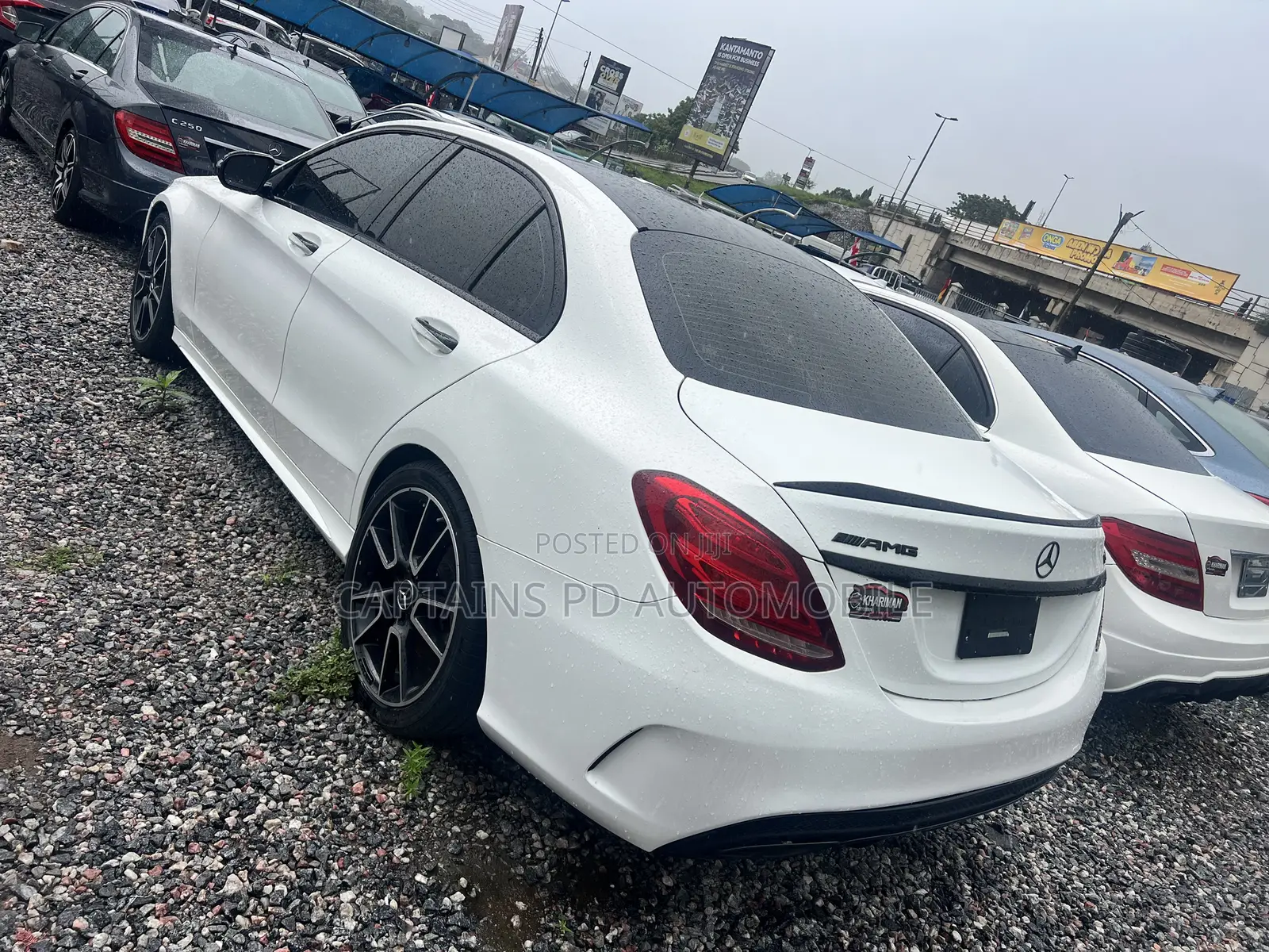 Mercedes-Benz C43 4Matic Sedan AWD (3.0L V6 9AM) 2017 White