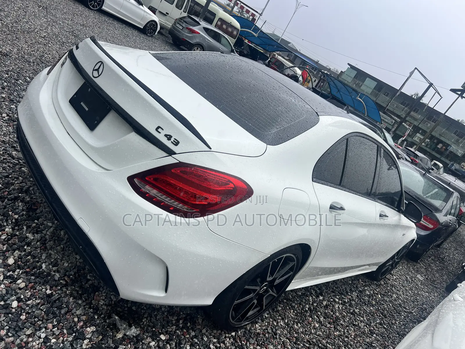 Mercedes-Benz C43 4Matic Sedan AWD (3.0L V6 9AM) 2017 White