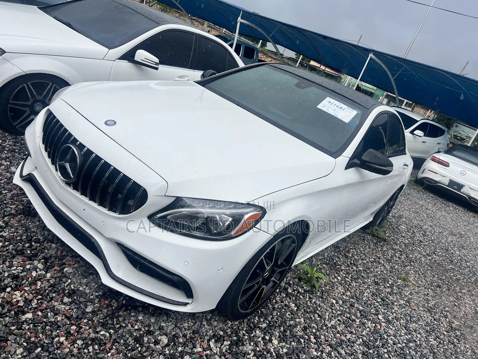 Mercedes-Benz C43 4Matic Sedan AWD (3.0L V6 9AM) 2017 White