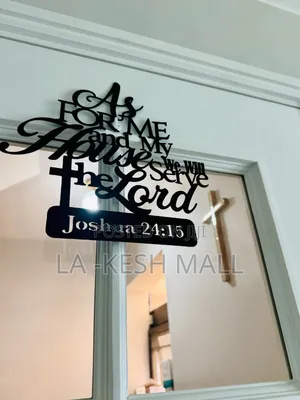 Metal Wall Decor (Joshua 24 :15)