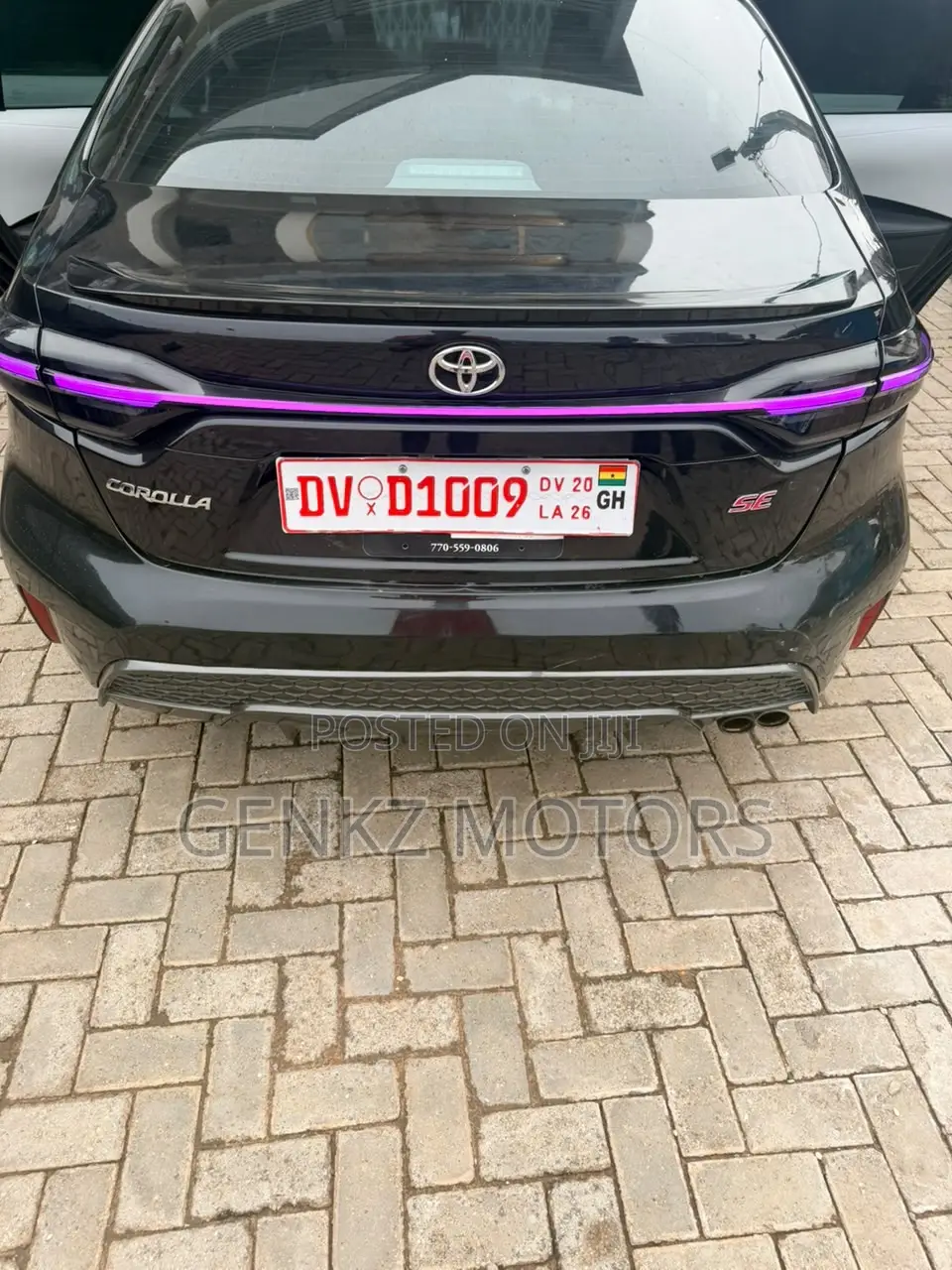 Toyota Corolla SE 2020 Blue