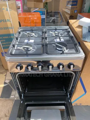 Pearl 60x60 Automatic Ignition Gas Stove With Oven and Grill