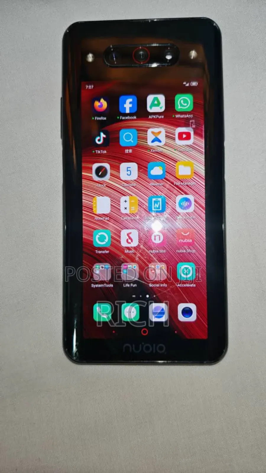ZTE Nubia Z20 128 GB Black