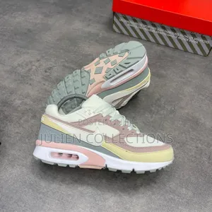 Nike Air Max Bw Green Pink and Cream