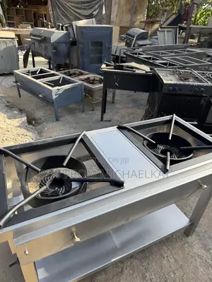 Stainless Gas Burner 2 in 1