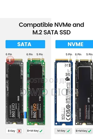 Orico M.2 Nvme Sata SSD Enclosure Adapter