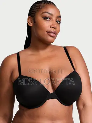 Push Up T-Shirt Bra - Black
