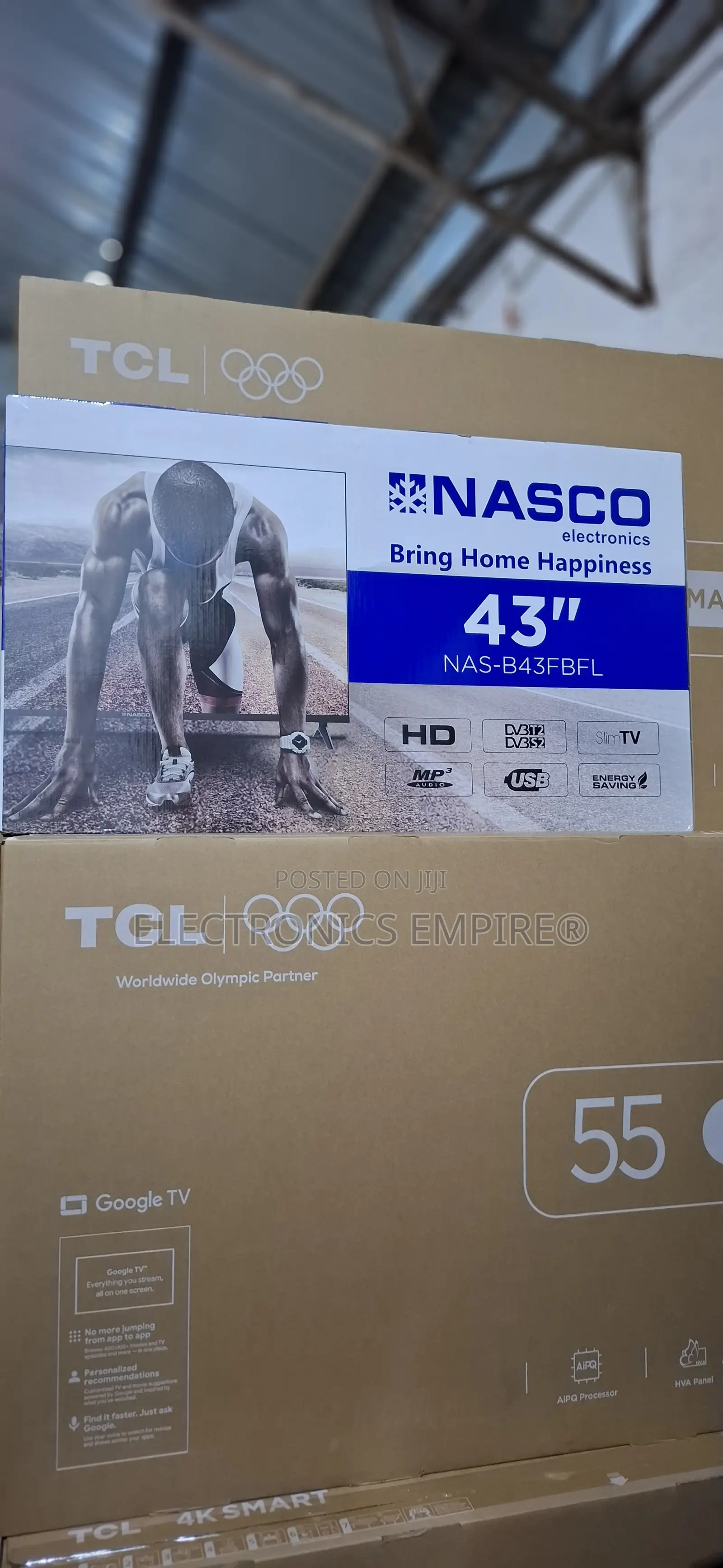 Nasco 43" FHD Digital Satellite