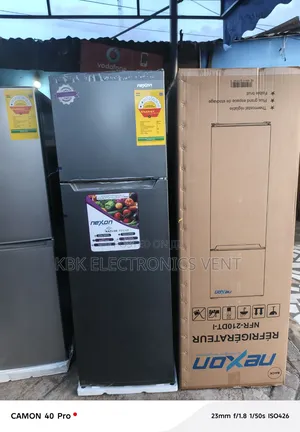 Nexon 168liter Double Door Fridge Top Mounted Freezer