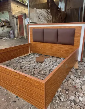 Modern Laminated Queen Size Bed