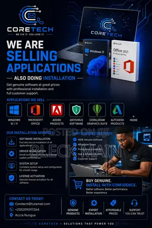 Coretech Software Sales Installation Services
