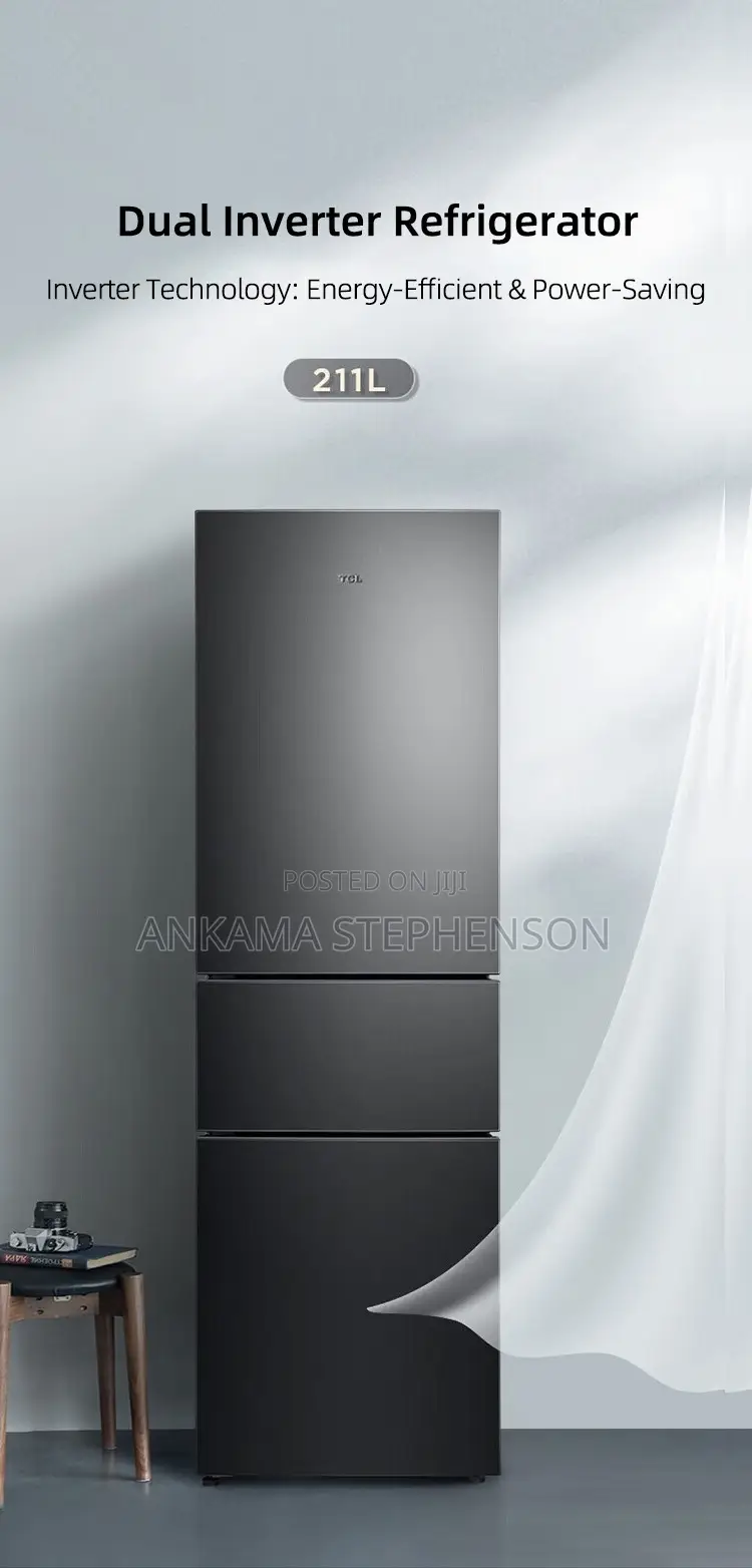 3 Doors TCL Fridge