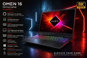 New Laptop HP Omen 16 32GB AMD Ryzen 9 SSD 1T