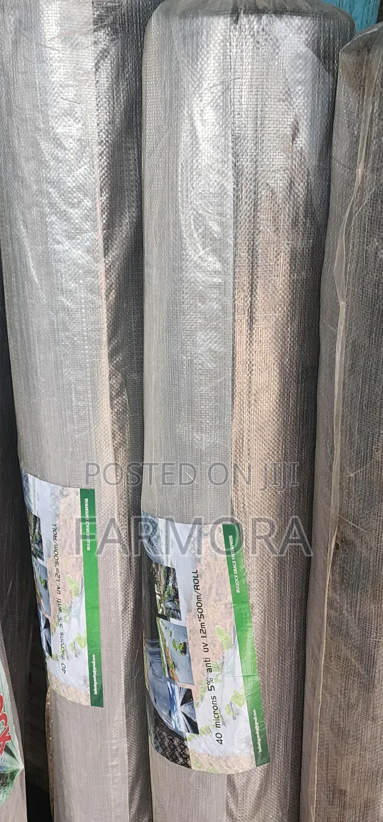 Plastic Mulch White and Black