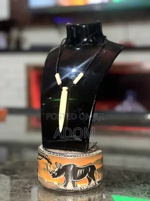 Handcrafted Ox Bone Spear Pendant Necklace – Symbol of Protection