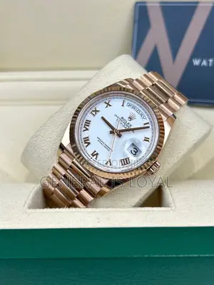 Rolex Day-Date - Rose Gold Automatic Movement Watch