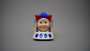 Smart Train Toy With Auto-Turn and Flashing Lights