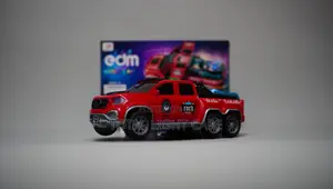 Smart Car Toy With Auto-Turn, Lights and Music