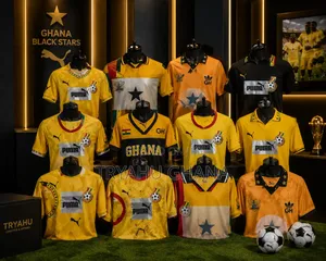 Ghana World Cup 2026 Jersey – Matchday Fan Wear in Ghana-Tryahu