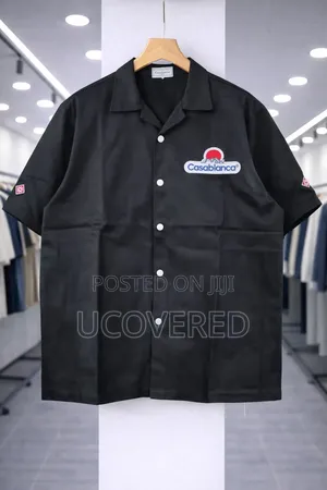 Casablanca Branded Short-Sleeve Shirts