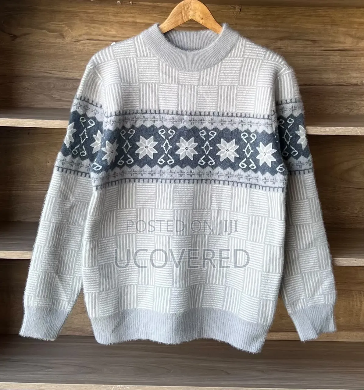 Branded Knit Sweater