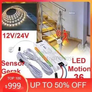 24v Strip Light and Power Supply and Stair Controller