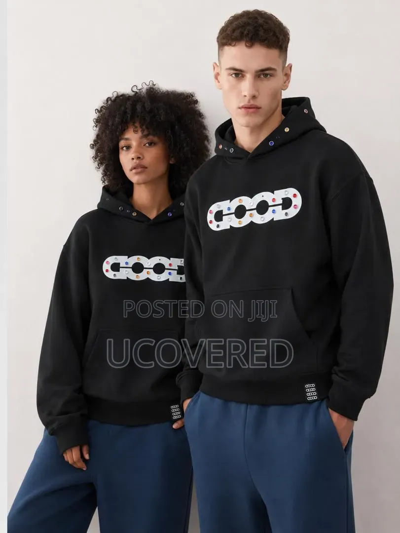 Branded Pullover Hoodie With Script Branding