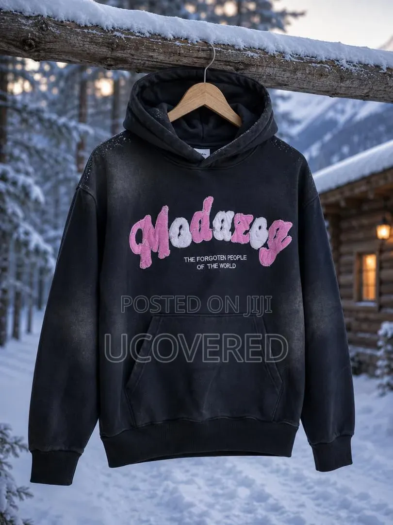 Branded Pullover Hoodie With Script Branding