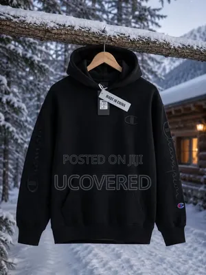 Branded Pullover Hoodie With Script Branding
