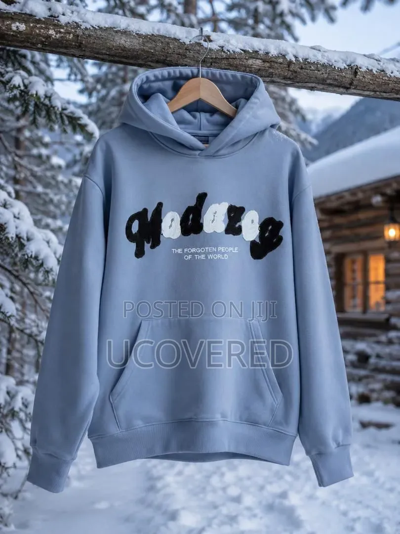 Branded Pullover Hoodie With Script Branding