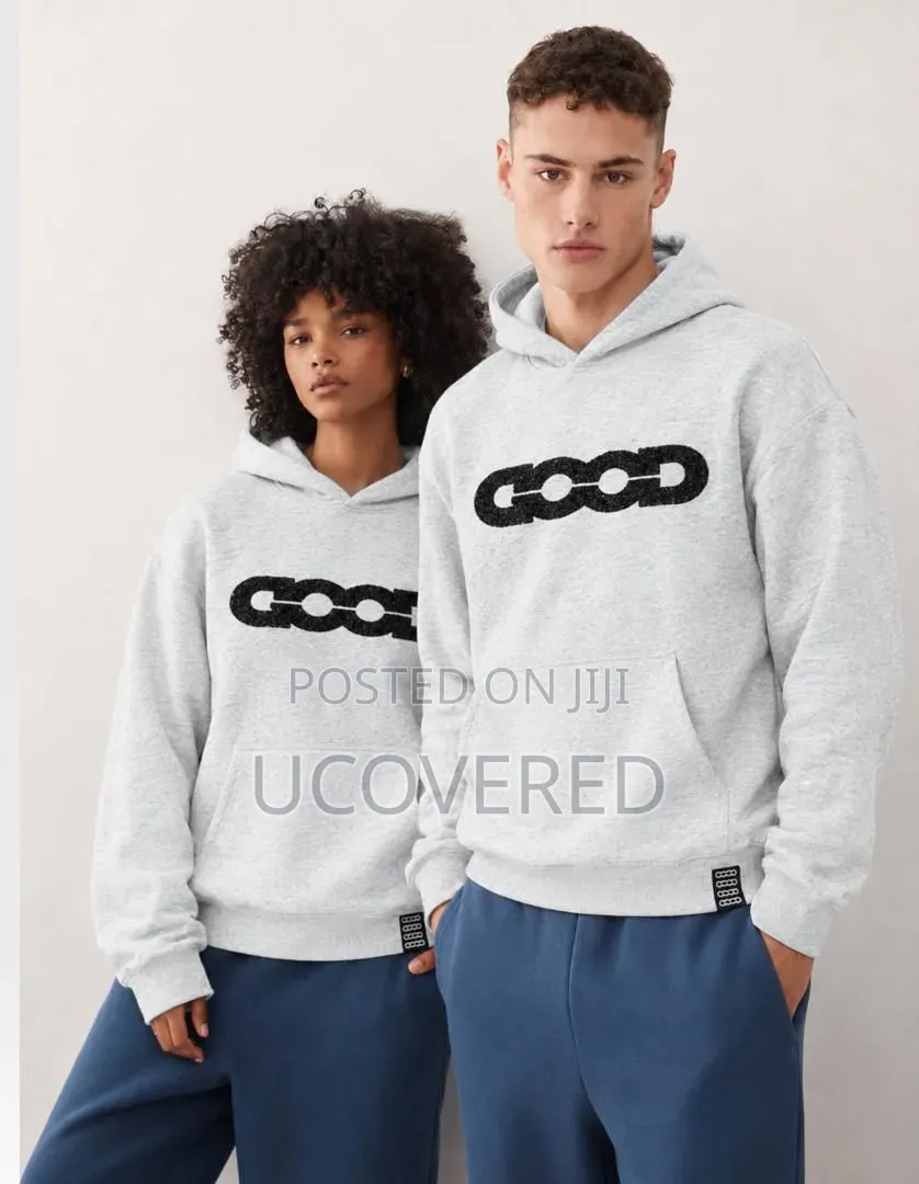 Branded Pullover Hoodie With Script Branding