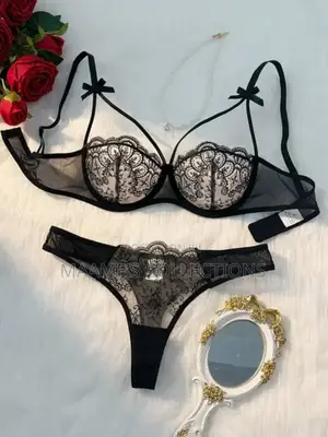 Sexy Lingerie for Women Seamless Lace Bra and Panty Set