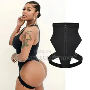 Women’S Body Shaper Invisible Cuff Tummy Trainer With Butt Lifter