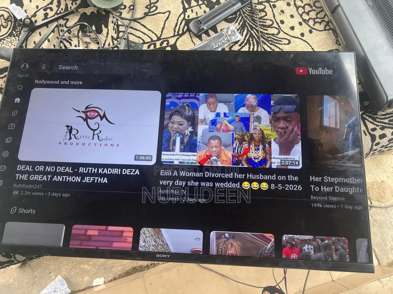 Sony Android Google Tv 43 Inches Digital Sattlite