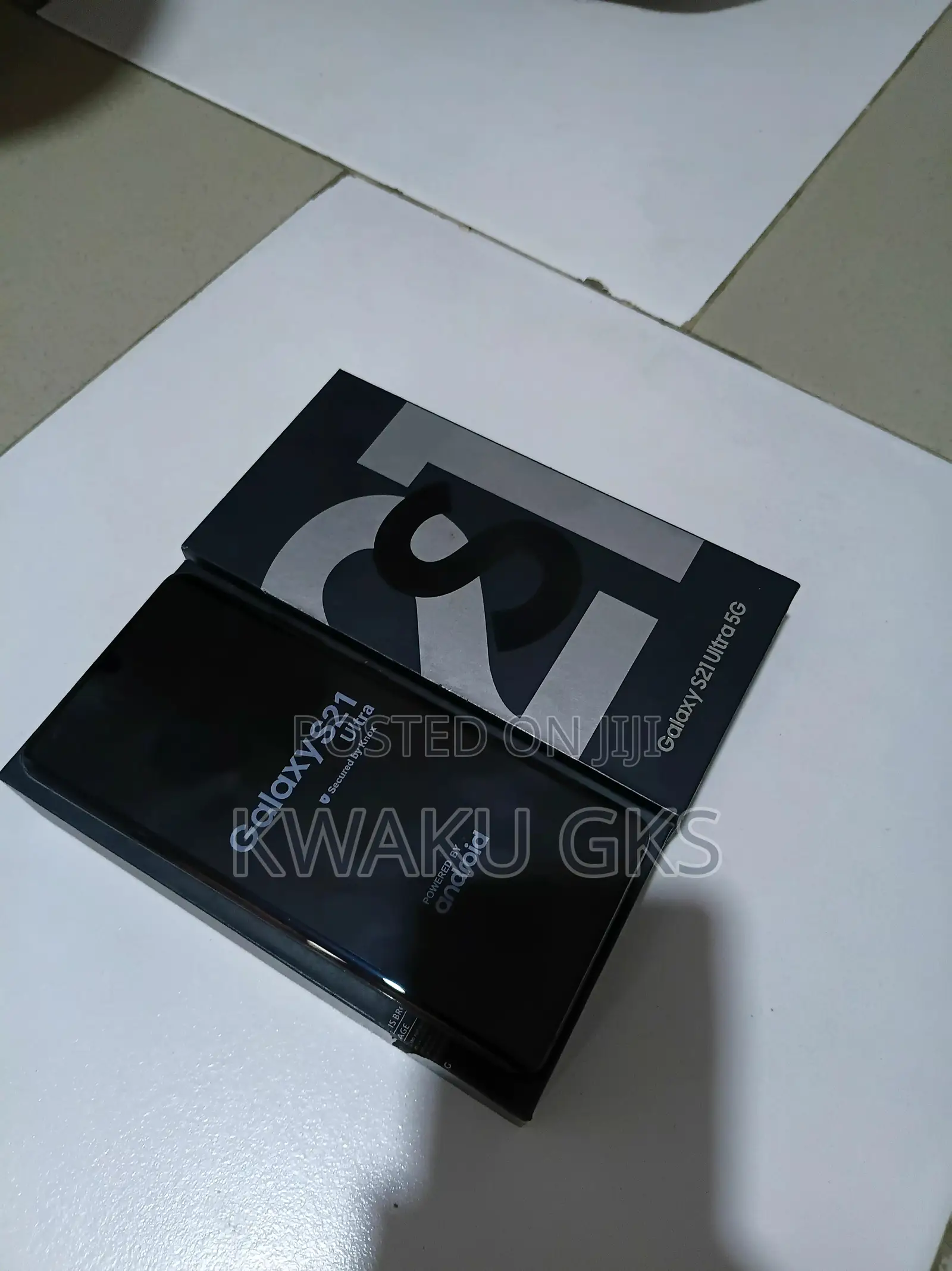 New Samsung Galaxy S21 Ultra 5G 128 GB Black