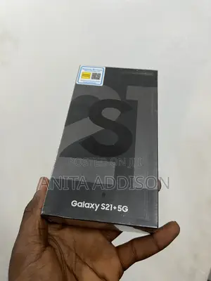 New Samsung Galaxy S21+ 5G 128 GB Black