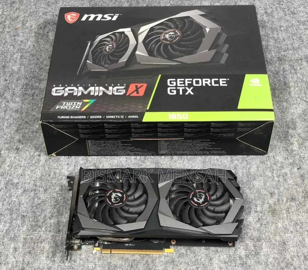 Msi GTX 1650 Gaming X 4g