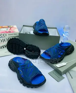Original Balenciaga Track Slides in Colours