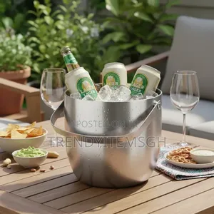1.6l Stainless Steel Double Wall Ice Bucket