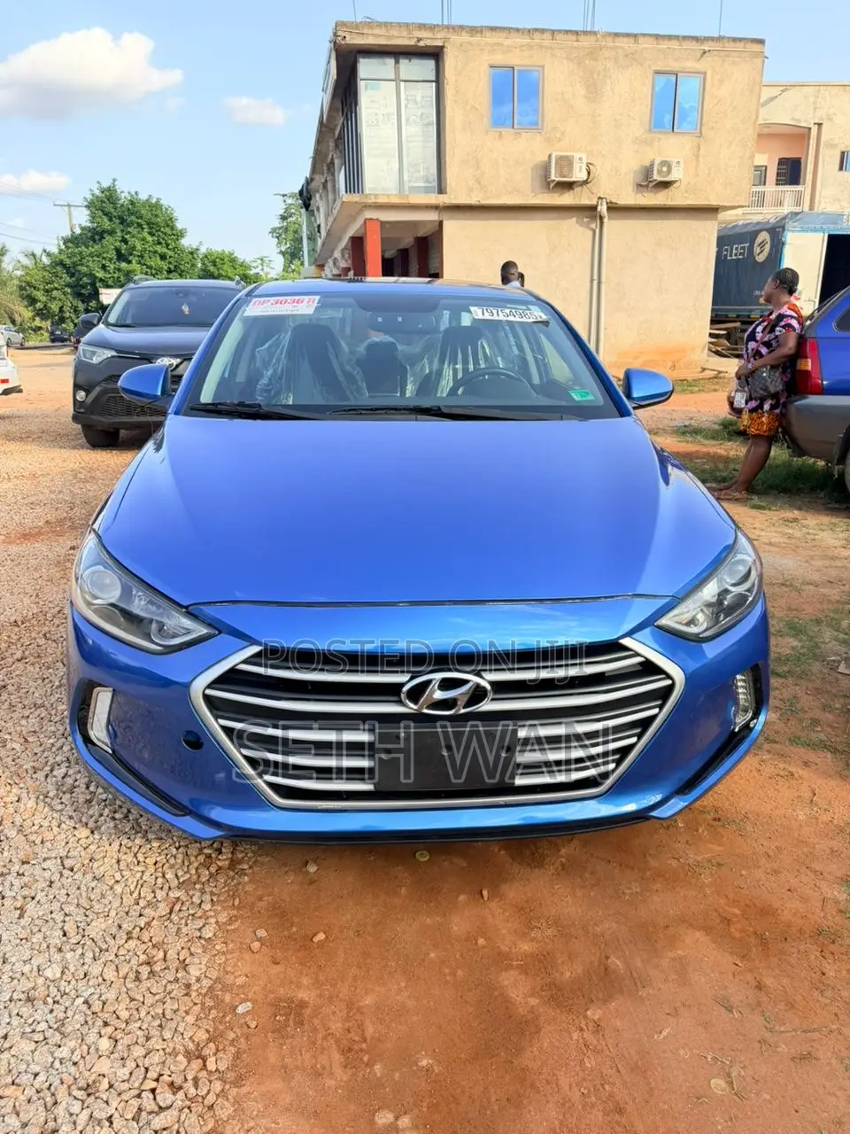 Hyundai Elantra Limited Sedan FWD (2.0L 4cyl 6A) 2017 Blue