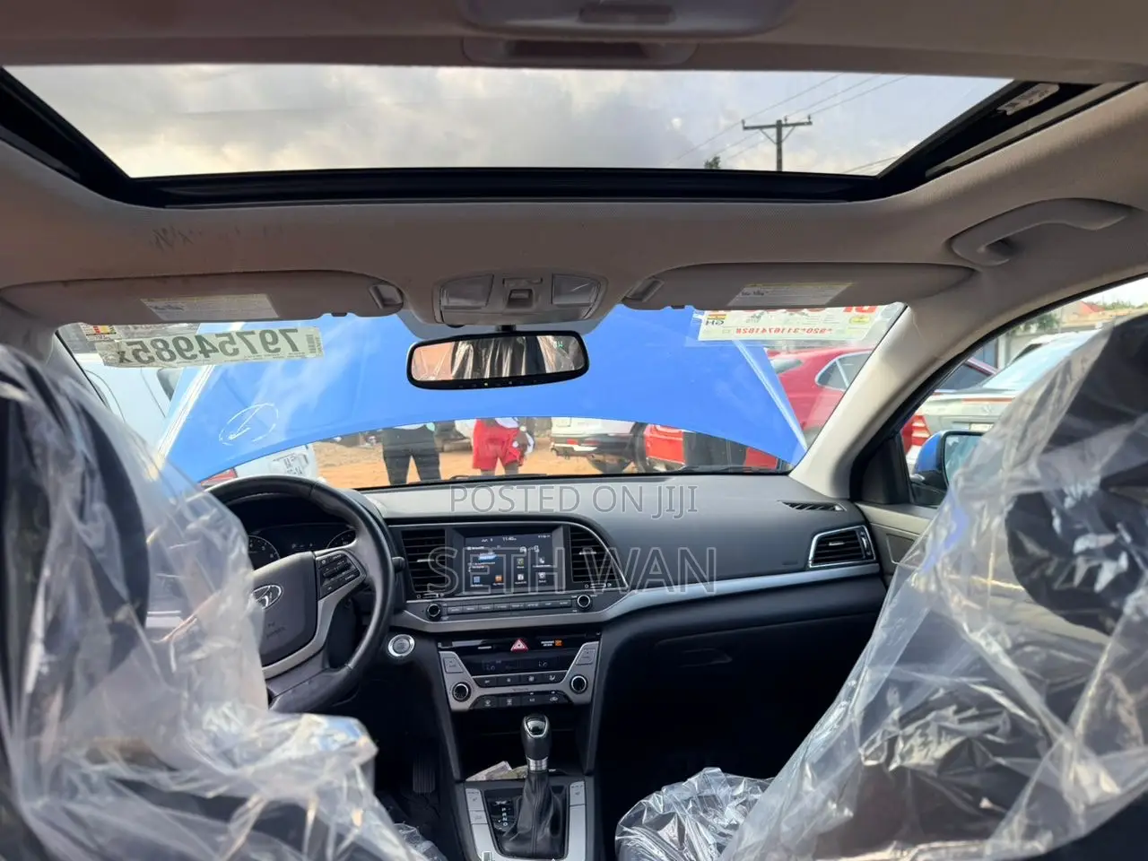 Hyundai Elantra Limited Sedan FWD (2.0L 4cyl 6A) 2017 Blue
