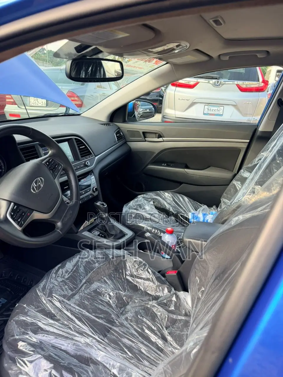 Hyundai Elantra Limited Sedan FWD (2.0L 4cyl 6A) 2017 Blue