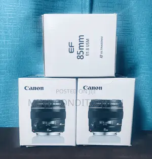 Canon Ef 85mm F1.8 Lens