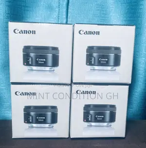 Canon Ef 50mm F1.8 Lens