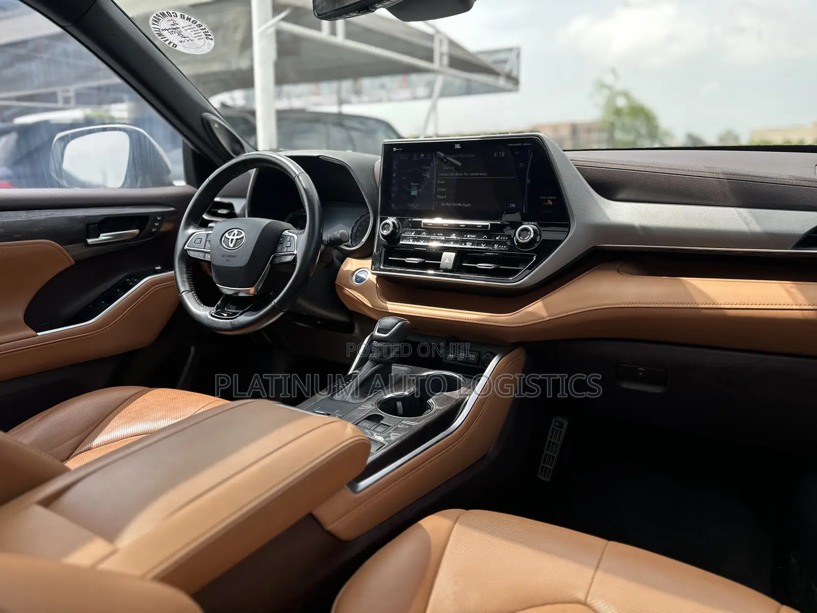 Toyota Highlander Platinum 2022 White
