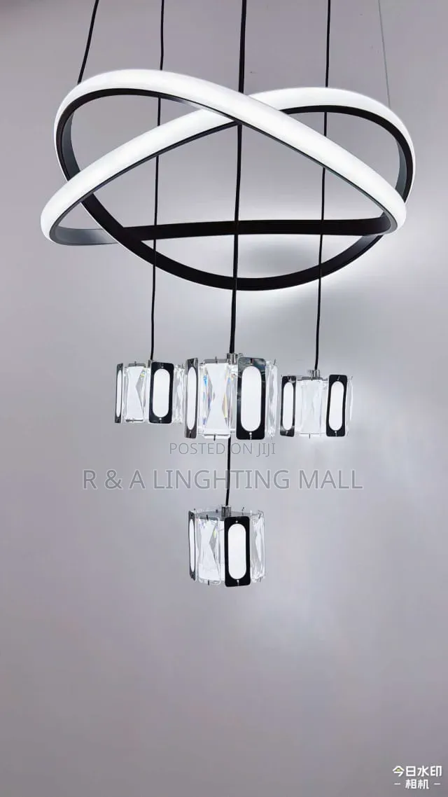 Luxury Crystal Pendant Light Led