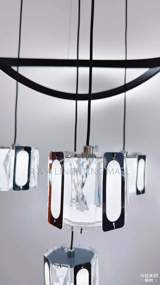 Luxury Crystal Pendant Light Led