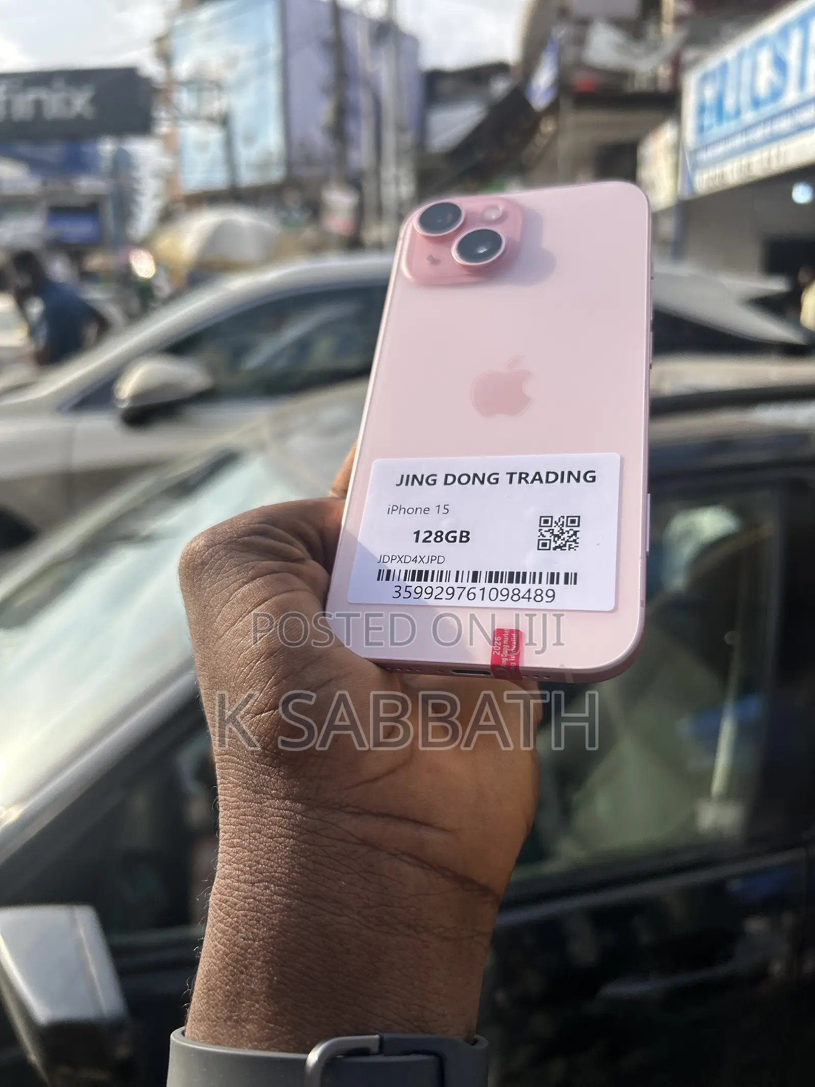 Apple iPhone 15 128 GB Pink