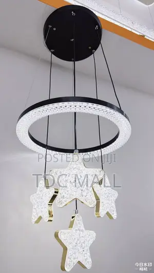 Luxury Crystal Chandelier With Stars